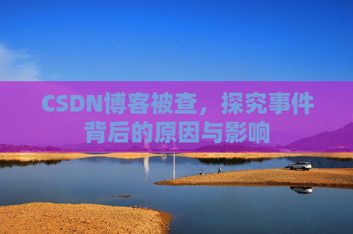 CSDN博客被查，探究事件背后的原因与影响